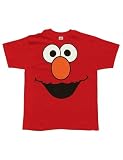 Elmo T-Shirt Oversized Imprint Adult Sesame Street