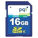 Pqi Sdhc High Capacity SD Card, 16gb, Class 6