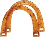 Clover U Shape Amber Bag Handle