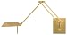 Buy Lighting - Holtkoetter Low-Voltage Halogen Wall Sconce, Polished Brass Brushed Brass