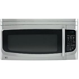 LG : LMVH1750ST 1.7 cu. ft. Over-the-Range Microwave Oven - Stainless Steel