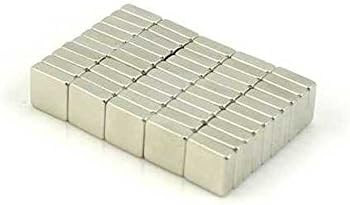 Price per 40 Pieces Neodymium NdFeB Super Strong Magnets Aimant N35 6x6x2mm Blocks 7/32 x 7/32 x 5/64 inches