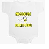 Missouri Beer Pong Baby Ultrasoft Onesie