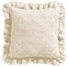 IVORY BUTTERFLIES CANDLEWICKING EMBROIDERY KIT-14X14
