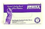 Exam Gloves: Medium, Synthetic Vinyl, Powder Free; 100 Count Exam Gloves: Medium, Synthetic Vinyl, Powder Free; 100 Count