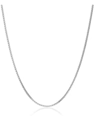 Klassics 10k Gold Box Chain Necklace (.70mm)