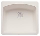 Blanco : 511-610 Kitchen Sink Single Bowl Composite Self Rimming Two Hole Biscuit