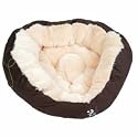 Multipet Super Soft Donut Yap Dog Bed, Measures 24 Inches for Small Dogs