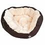 Multipet Super Soft Donut Yap Dog Bed, Measures 24 Inches for Small Dogs