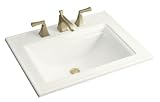 Bathroom Sink Drop In Self Rimming by Kohler - K-2337-1 in White