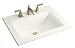 Bathroom Sink Drop In Self Rimming by Kohler - K-2337-1 in White