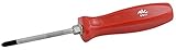 MACTOOLS ペンタグリップスクリュードライバー　プラス#2(細軸/赤)