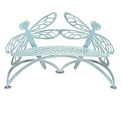 Dragonfly Steel Patio Bench