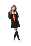 Luoying X02 High Quality Girl's School College Cosplay Dress Long-sleeved Black Luoying X02 High Quality Girl's School College Cosplay Dress Long-sleeved Black