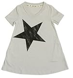 BIGスター 半袖ワンピース ライトグレー 90サイズ
