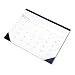 Two-Color Academic 14-Month Desk Pad Calendar, 22 x 17