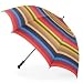 Totes Luggage Auto Golf Stick Umbrella, Rainbow, One Size