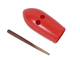 Nino 581R Plastic Guiro with Striker by Nino.