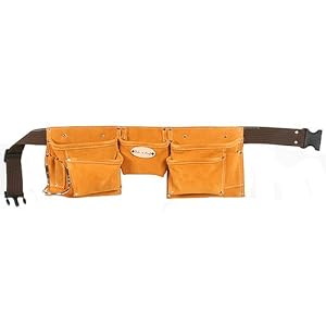 Style n Craft - 8 Pocket Suede Tool Belt #91370 by 