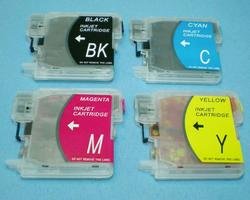 Brotherブラザー 詰め替えインクカートリッジLC11　「4色セット」　MyMio他LC11シリーズ