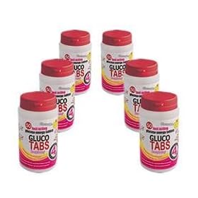GlucoTabs Multipack of 6 Pots of 50 tablets/pot - Rasberry
