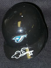 Signed Thomas, Frank Toronto Blue Jays Mini Helmet