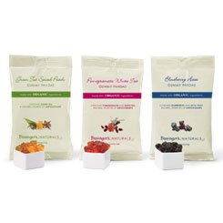 Bissinger's Blueberry Acai Gummy Pandas, three 4 oz bags by Bissinger's Handcrafted Chocolatier