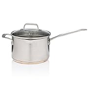 Autograph 20cm Copper Base Saucepan