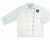 NFL Oakland Raiders Premium Chef Coat (Large)