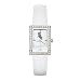 Chicago White Sox Ladies Allure Watch White Leather Strap/Chrome Alloy