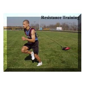SPEEDSTER TORPEDO JET POWER RESISTANCE SPEED SLED SLED, PADDED HARNESS, PADDED WAIST BELT, TOW... by 
