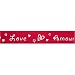 CitiRibbon Love 5/8" (25 yds) Red