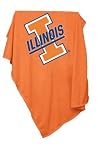 Illinois Fighting Illini Sweatshirt Blanket