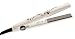 Haito White Crystal Flower Mini Hair Straightener