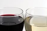 Wallmonkeys Peel and Stick Wall Decals - Glasses of Red and White - 60