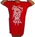 Funny Nightshirt in Christmas RED MADE IN THE USA Dear Santa...