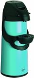 Emsa Pronto 509039 Pump Thermos Can 1.9 L Aquamarine
