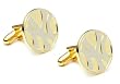 New York Yankees Cufflinks - Two Tone Edition