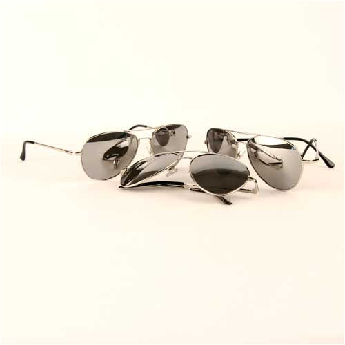 3 Pack Premium Spring Mirrored Lens Aviator