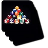 Billiards - Billiards Balls Pool - Coasters