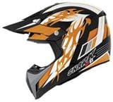 Shark SXR CREW LINE BLK_ORG LG MOTORCYCLE Off-Road-Helmet
