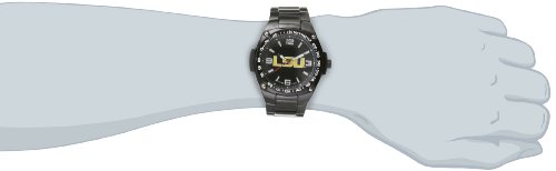 Game Time Unisex COL-WAR-LSU Warrior Louisiana State Analog 3-Hand Watch