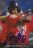 Stoney Briggs, Rancho Cucamonga Quakes - Padres Affiliate, 1994 Upper Deck Top Prospects Autographed Card
