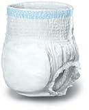 Protection Plus Disposable Underwear - Large, 40' - 56', green waistband, 4 Bag / Case, 72