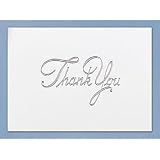 White Basic Thank You Cards