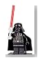Darth Vader with Silver Lightsaber