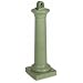 Rubbermaid FG9W3000 Sandstone GroundsKeeper Tuscan Receptacle, 13" Square x 38.38" Height