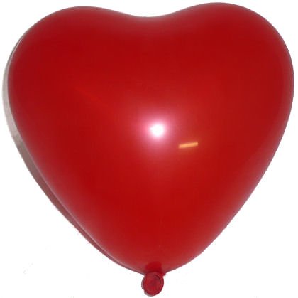 Imagen principal de 8 globos de corazones rojos de la boda