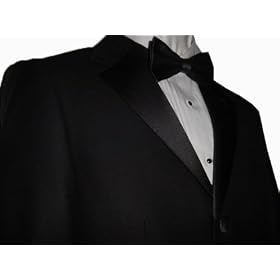 Buy Giorgio Fiorelli Men Tuxedo Suit Solid Black Super 150's Premium Quality Textile 3 Button Single... by Giorgio Fiorelli