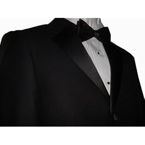 Buy Giorgio Fiorelli Men Tuxedo Suit Solid Black Super 150's Premium Quality Textile 3 Button Single... by Giorgio Fiorelli